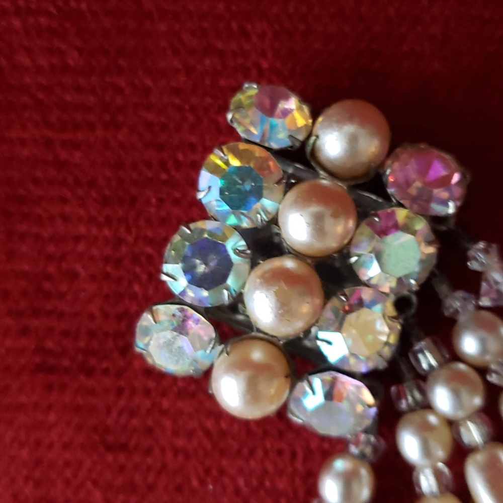 Vintage Czech glass necklace - Picture 2 of 6